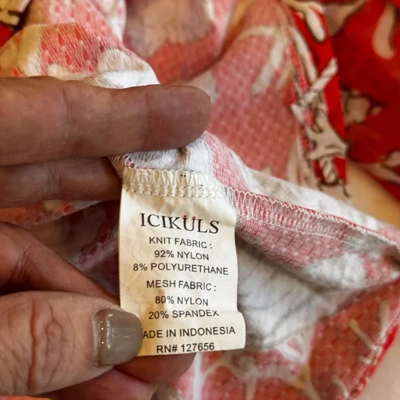 ICIKULS IBKUL Long Sleeve Tennis/Golf Performance Quarter Zip Collar Top Sz XL - Picture 8 of 9